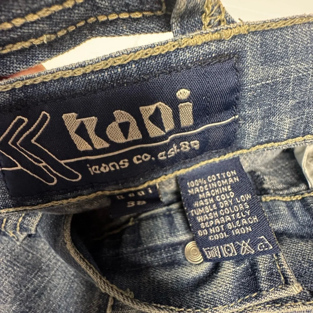 Vintage Y2K Men's Blue Denim Jean‎ shorts Skater baggy